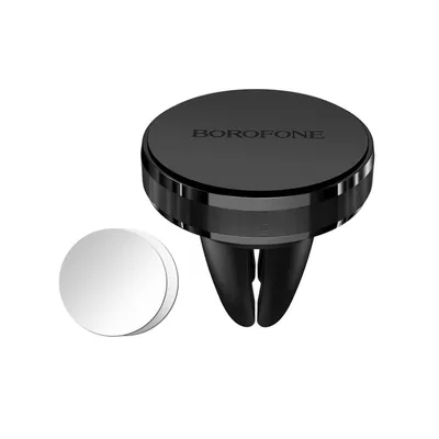 Borofone Univerzalni magnetni auto držač nosač za mobitel, Crni