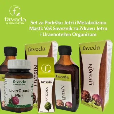 Set za Podršku Jetri i Metabolizmu Masti: Vaš Saveznik za Zdravu Jetru i Uravnotežen Organizam
