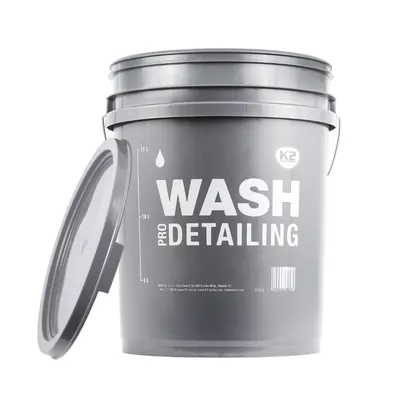 K2 Kanta za pranje Wiadro Wash, 20L, Siva