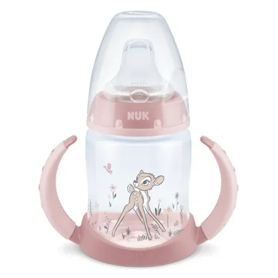 NUK Boca za učiti piti Bambi sa indikatorom temperature150 ml, Roze