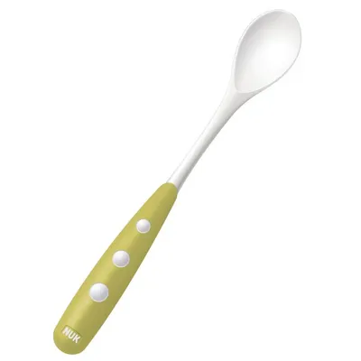 NUK Plastična kašičica 2 komada, Žuta