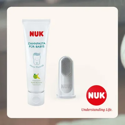 NUK Gum četkica i pasta za zube i desni,