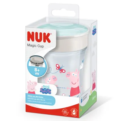 NUK Evolution magic cup 8mj+ Peppa Pig, Plava