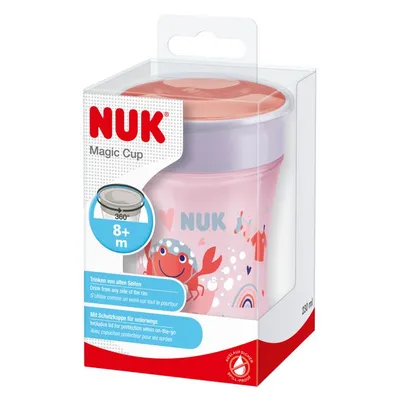 NUK Evolution Magic Cup 8MJ, Crvena