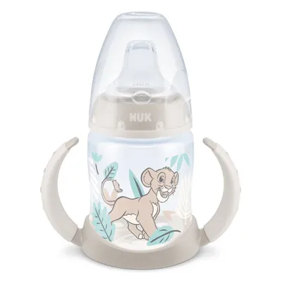 NUK Boca za učiti piti Lion King sa indikatorom temperature150 ml, Bež