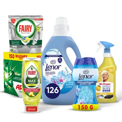 Set za Pranje Veša i Čišćenje Kuće 6u1