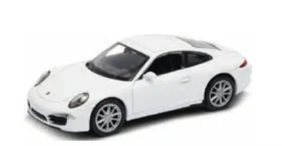 Welly Autić Porsche 911 Carrera S 52331W, 7.7 cm, Bijeli