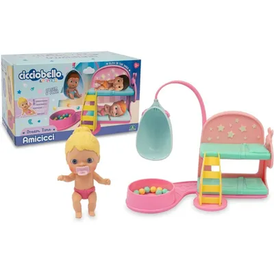 Cicciobello Set za uspavljivanje bebe Amicicci CC034000, 29x16x17 cm