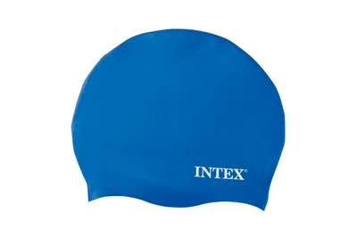 Intex Silikonska kapa za plivanje, 41 cm, Plava