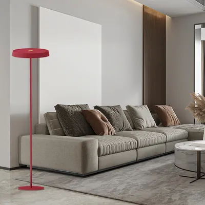 MSL Podna lampa LED Bramsen MSL-606-1F, Crvena