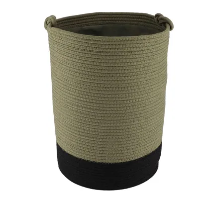 Tendance Pletena košara, 50x33.5 cm, Siva