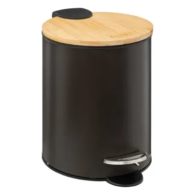 Five Kanta za smeće s pedalom Softclose Bam, 3 l, Crna