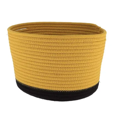 Tendance Pletena košara, 28x22.5 cm, Žuta