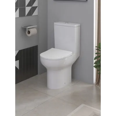 Inter Ceramic Wc set monoblok Compact, wc školjka, wc daska soft close, vodokotlić, 56x35x40 cm