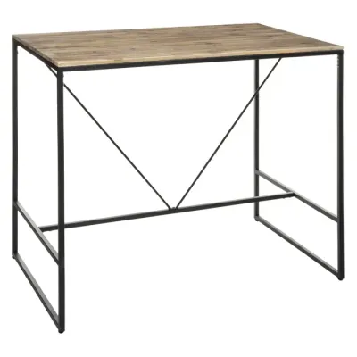 Atmosphera Barski stol Edena, 115x70 cm, Crni
