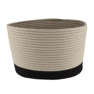 Tendance Pletena košara, 32x25 cm Bež,