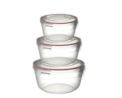 Fora Set posuda za hranu Set posuda za hranu Lock & Safe C Box, (860 ml+500 ml+250 ml), 3 komada