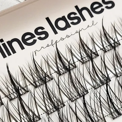 Lines Set parcijalnih trepavica, 3 veličine, Crne