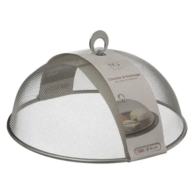 Atmosfera Mreža za hranu 120344, 30 cm, Siva