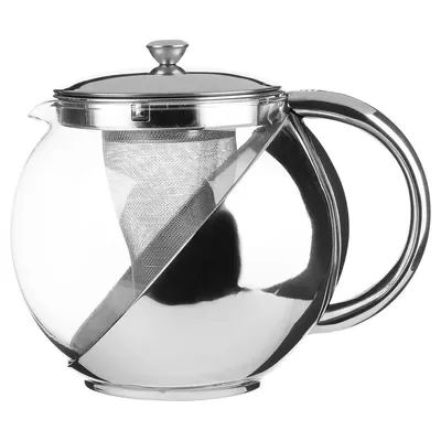 Atmosfera Inox stakleni čajnik, 1,1L