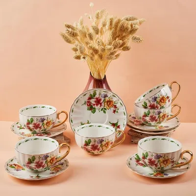 Milleryt Šoljice Perotti 15057, 6 komada, 130 ml, Šarene