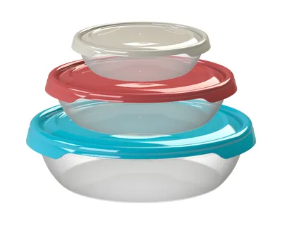 Fora Set posuda za hranu Luna Box, (0,6L+1L+2L), 3 komada