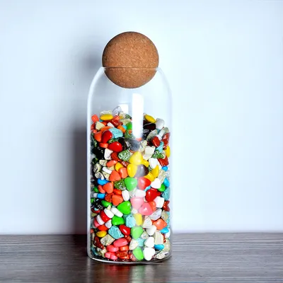 Milleryt Staklena posuda sa kuglom, 700  ml