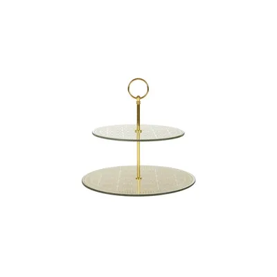 Milleryfr Etažer KA0119, 25 cm, Zlatni
