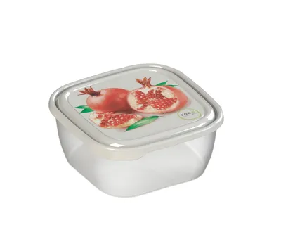 Fora Posuda za hranu Cool & Safe Box S Decor, 1L, Siva