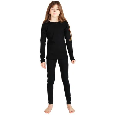Woolona Termalni veš za djevojčice Child Set, Crveni