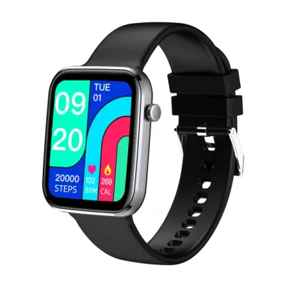 Pametni sat V71, 1.7'', TFT, Crni