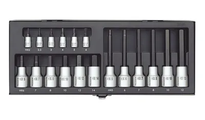 Proxxon Set nasadnih imbus ključeva 23100, 18 kom