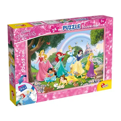 Lisciani Puzzle Princes, Dvostrane, 24 dijelova