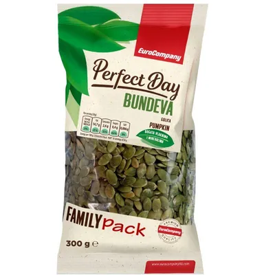 EuroCompany99 Sjemenka bundeve jezgra sirova Family Pack, 300 g