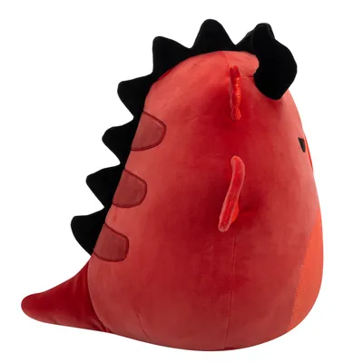 Squishmallows Plišana igračka Zmaj Bubbles W20, 35cm, Bordo