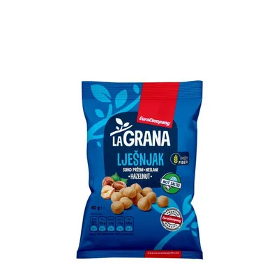 EuroCompany99 Lješnjak jezgra suho pržena, 80 g