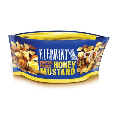 Elephant Smrvljene perece Honey Mustard, 75 g