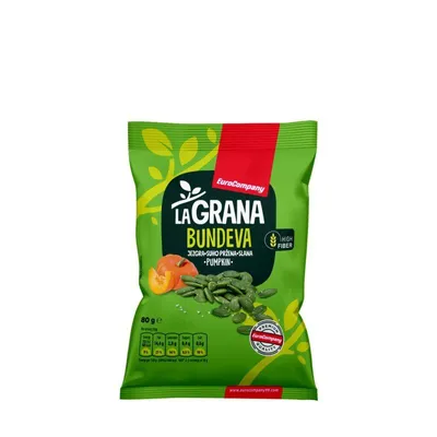 EuroCompany99 Sjemenka bundeve jezgra suho pržena slana, 80 g