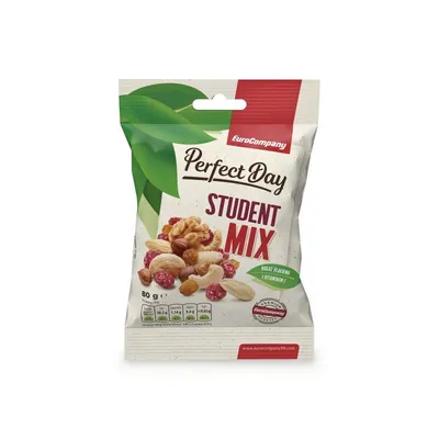 EuroCompany99 Studentski mix s brusnicama i grožđicama, 80 g