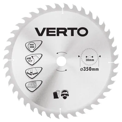 Verto Rezna ploča za drvo 61H142, 350x30 mm
