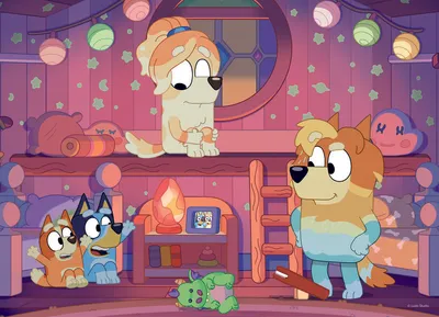 Lisciani Puzzle Bluey Story time, Dvostrane, 24 dijelova