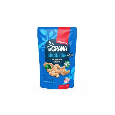 EuroCompany99 Indijski oraščić suho prženi neslani, 125 g