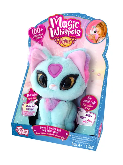 Magic Whispers Kitties Plišana igračka Mačka Skye, Plava