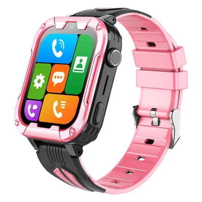Mador Dječiji pametni sat D39, 1.83", 4G, SIM, GPS, Roze