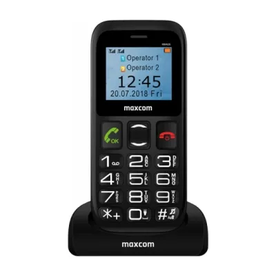 Maxcom Mobili telefon Comfort MM426, 1.77", Dual SIM, Crni