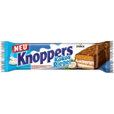 Strock Knoppers Coconutbar, 40 g