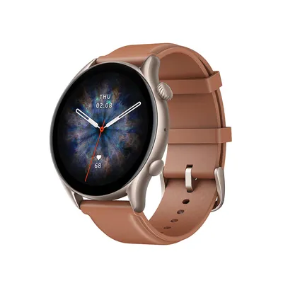 Amazfit Pametni sat GTR 3 Pro, 1.45", 46mm, AMOLED, Smeđi