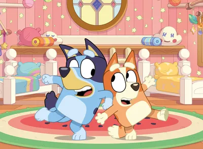 Lisciani Eco puzzle Bluey, Dvostrane, 24 dijelova