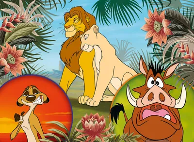 Disney Eco puzzle Kralj lavova, Dvostrane, 24 dijelova