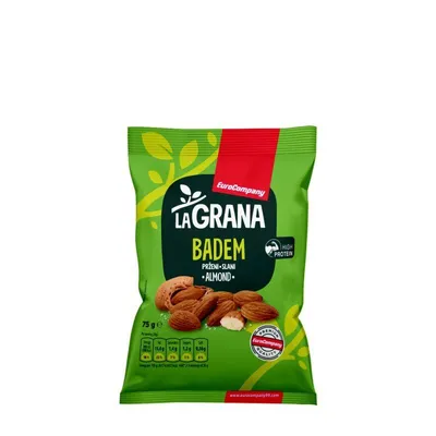 EuroCompany99 Badem jezgra pržena slana, 75 g